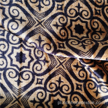 Afrykańska tkanina tapicerska z nadrukiem poliestrowym